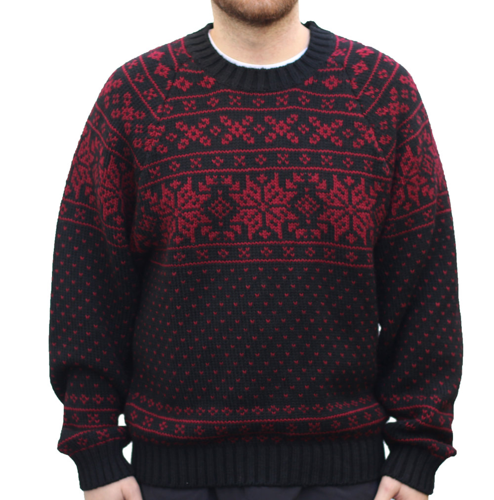 Onweersbui Zeug kleurstof Vintage Tommy Hilfiger Snowflake Sweater (Size XL) — Roots