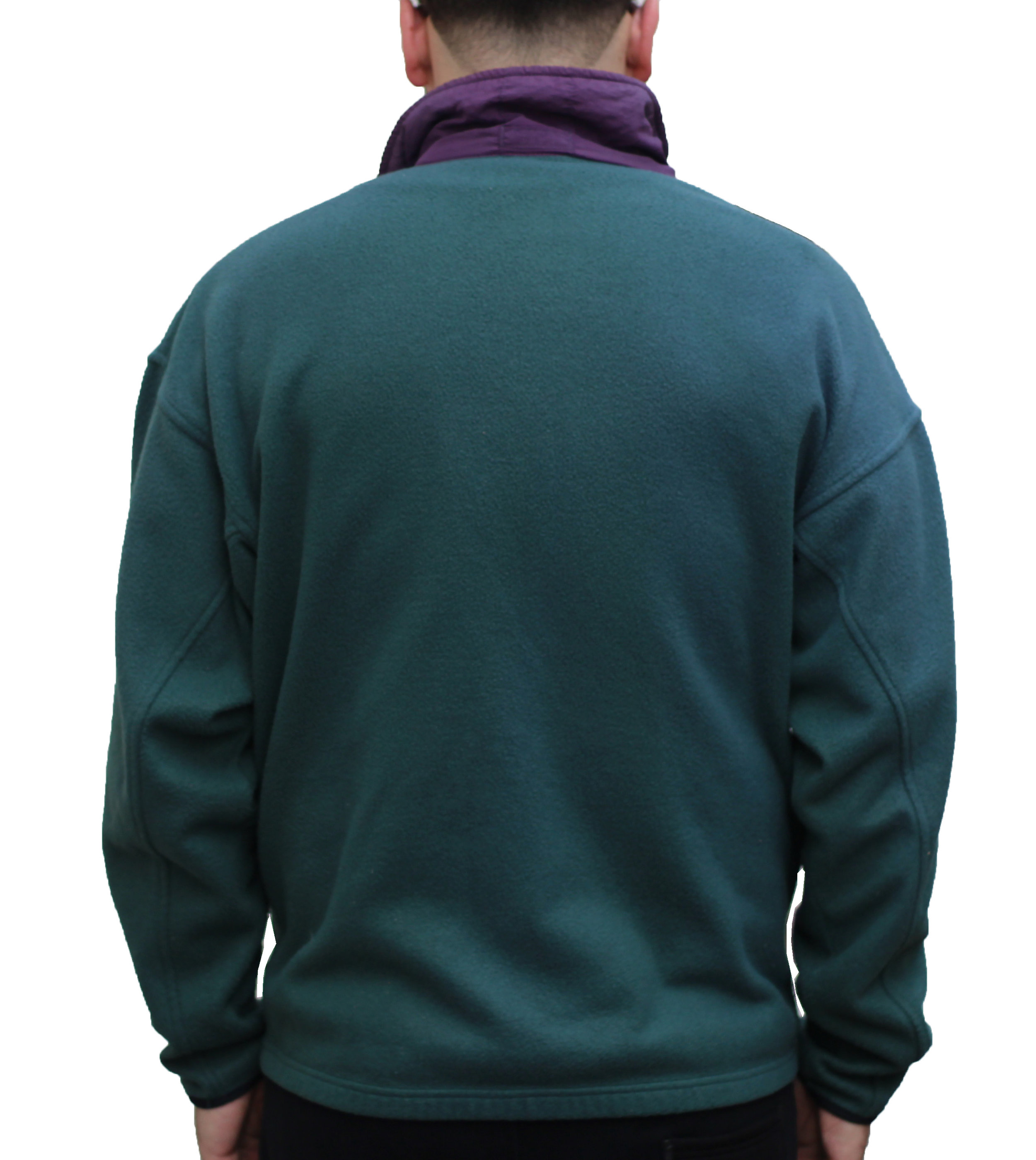 Vintage 90s Nike F.I.T. green and purple fleece