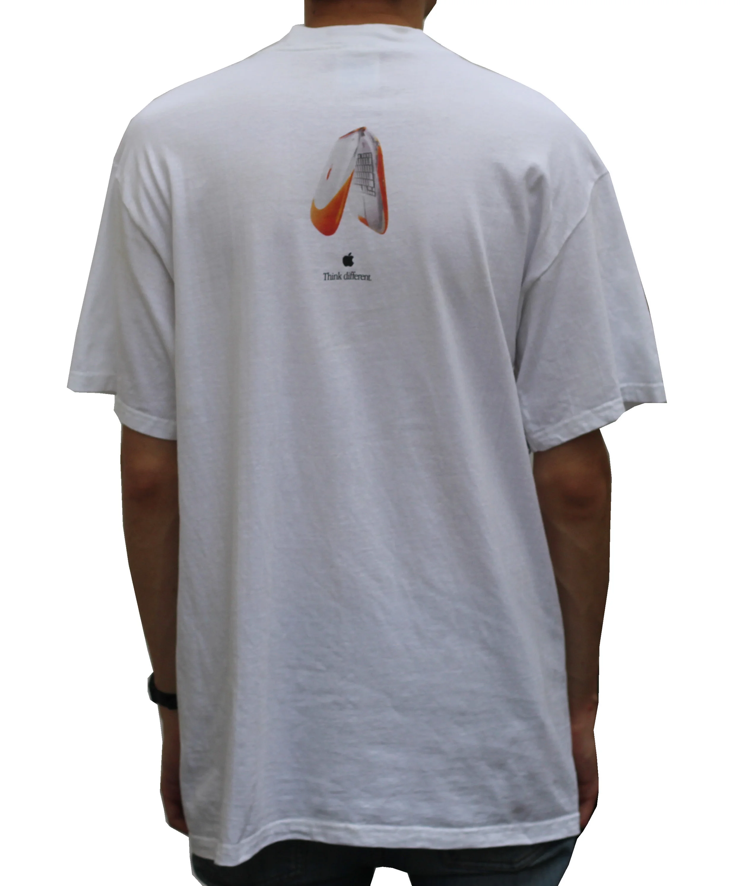 Vintage 90s Apple Go Think Different T Shirt