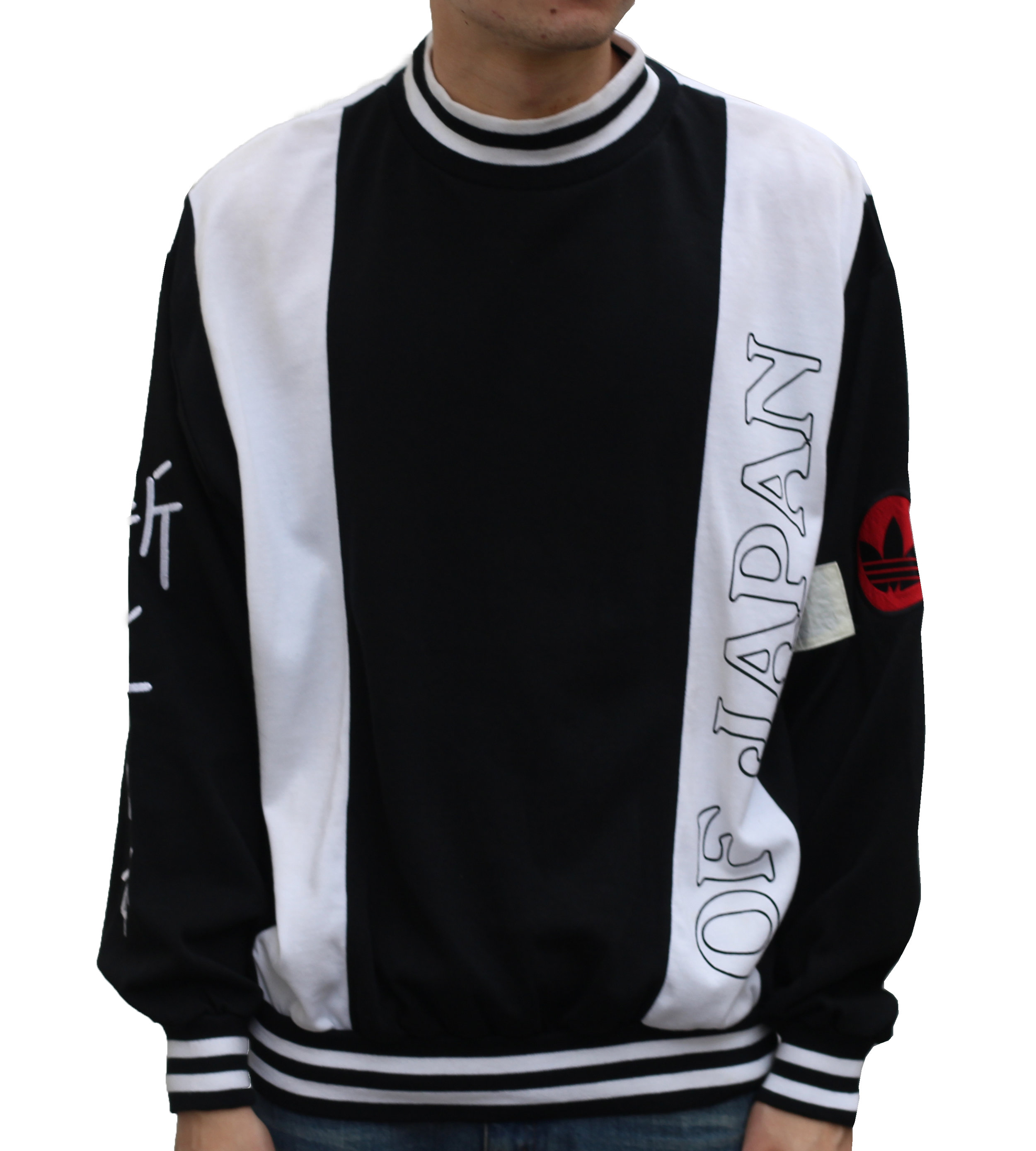 Vintage 90s Adidas Japan Sweatshirt.