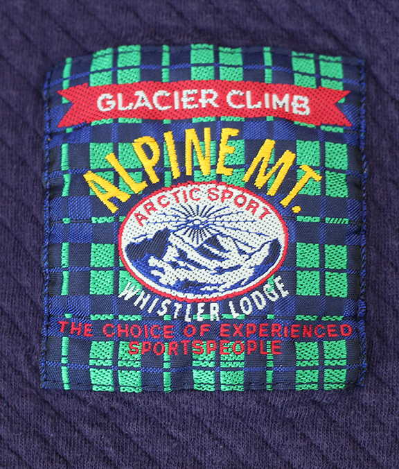 Vintage 90s Gap Alpine Mt Colorful rugby.