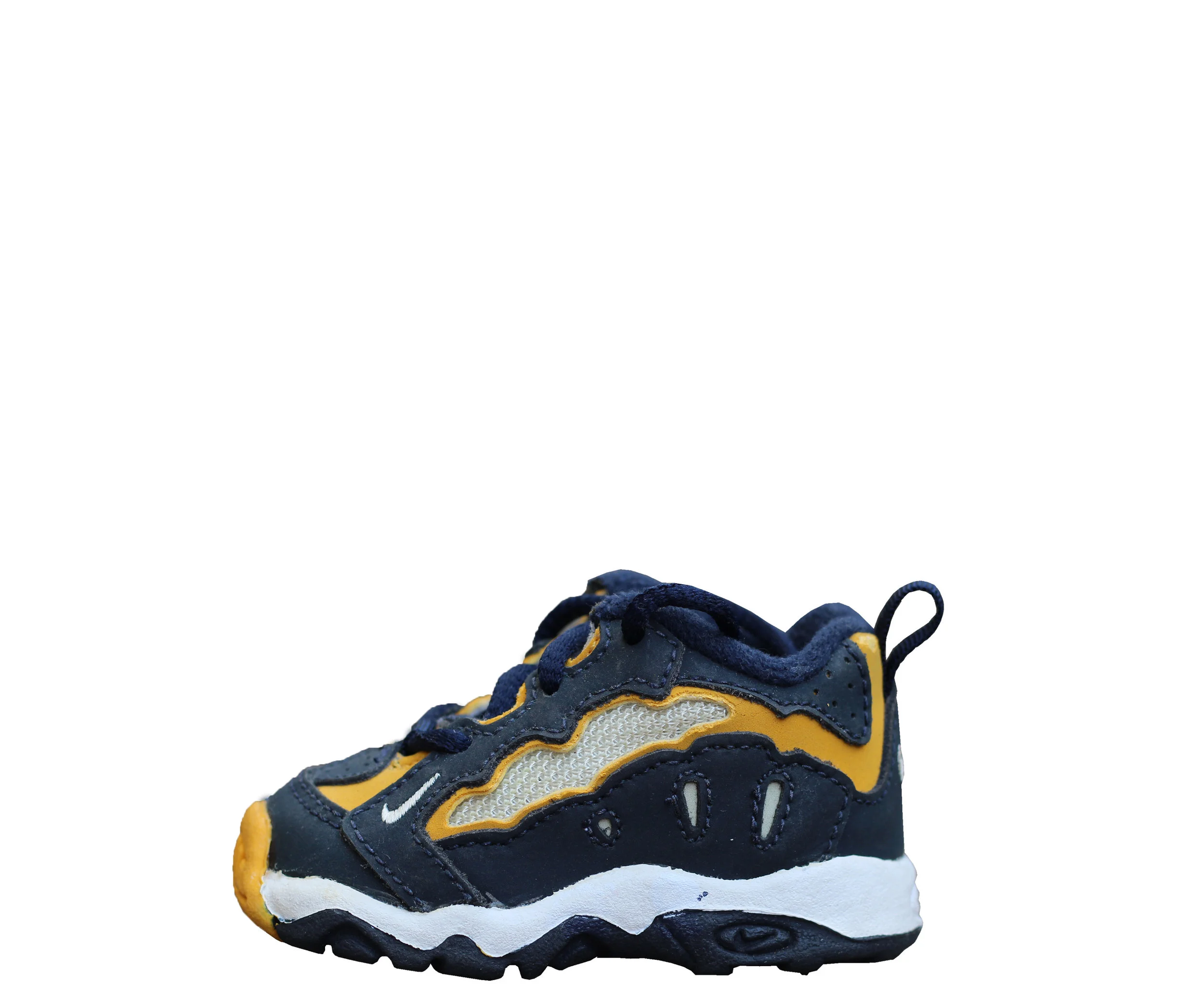 nike blue and yellow trainers