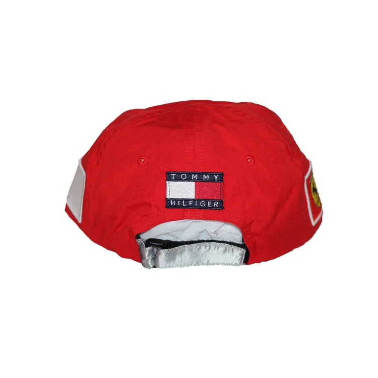 back+of+Ferrari+Hilfiger+strap+back+team+racing+hat.jpg