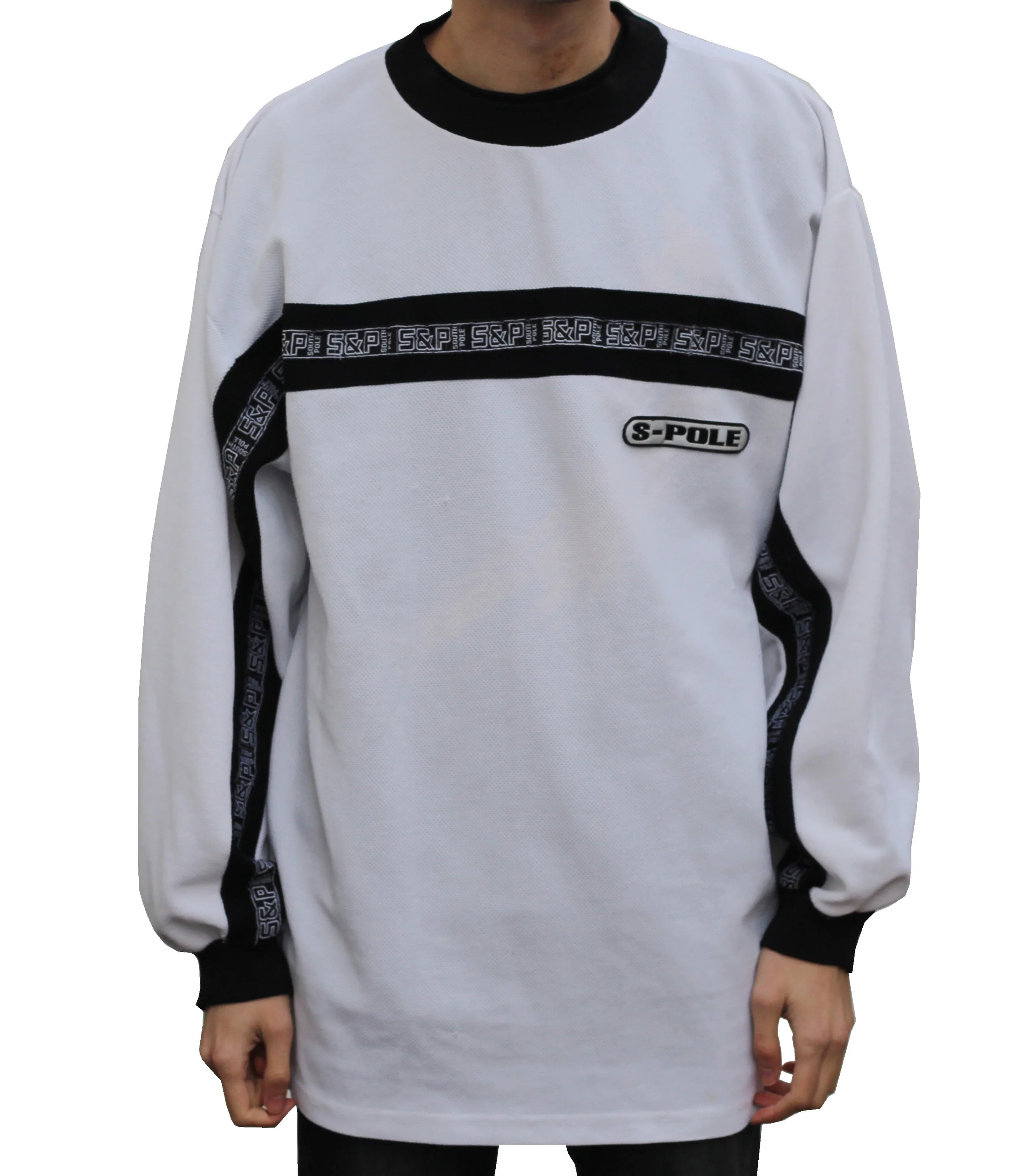 Vintage 90s South Pole Micro Tech Long Sleeve Shirt