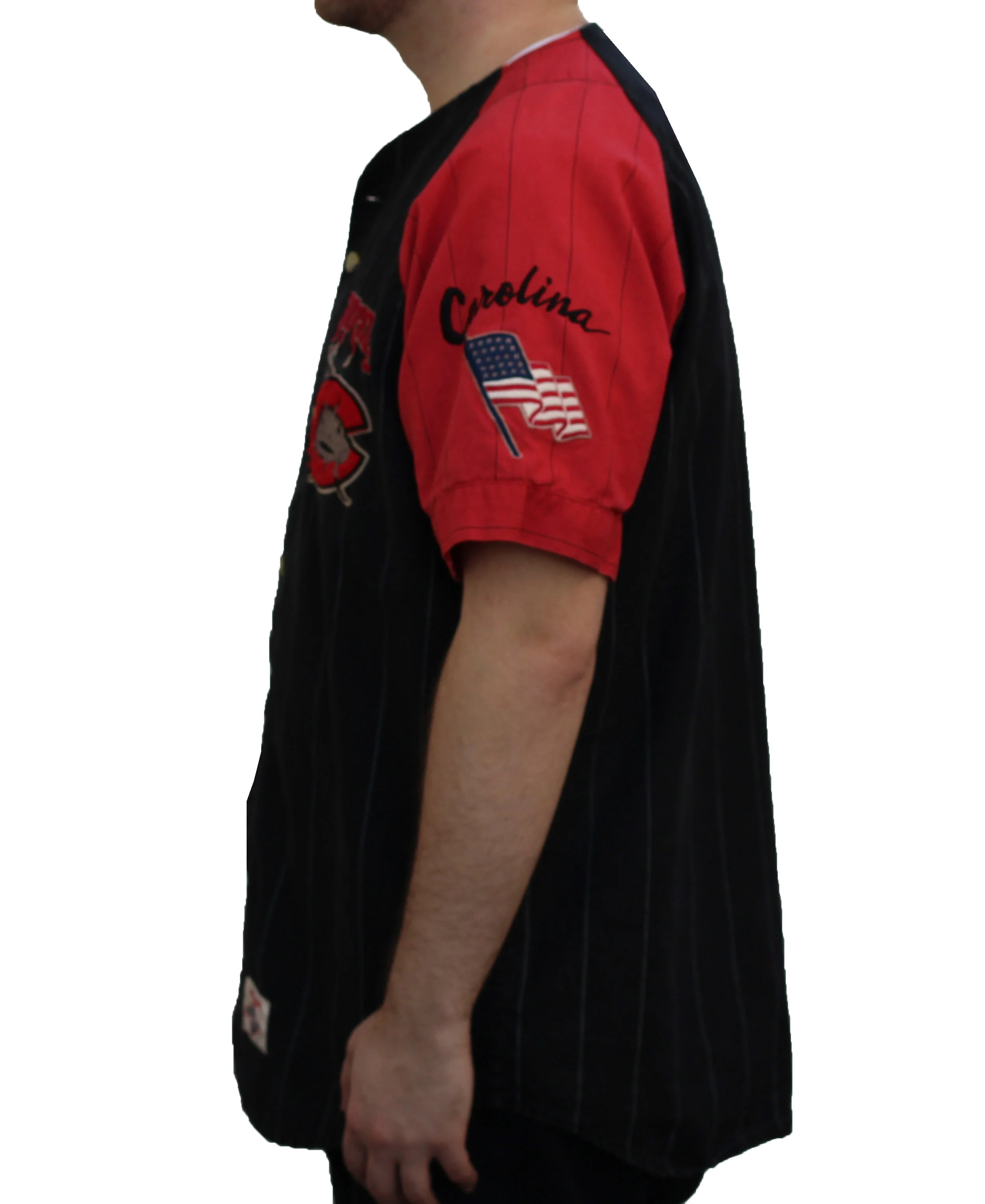 Vintage 90s Mirage Carolina Mudcats jersey