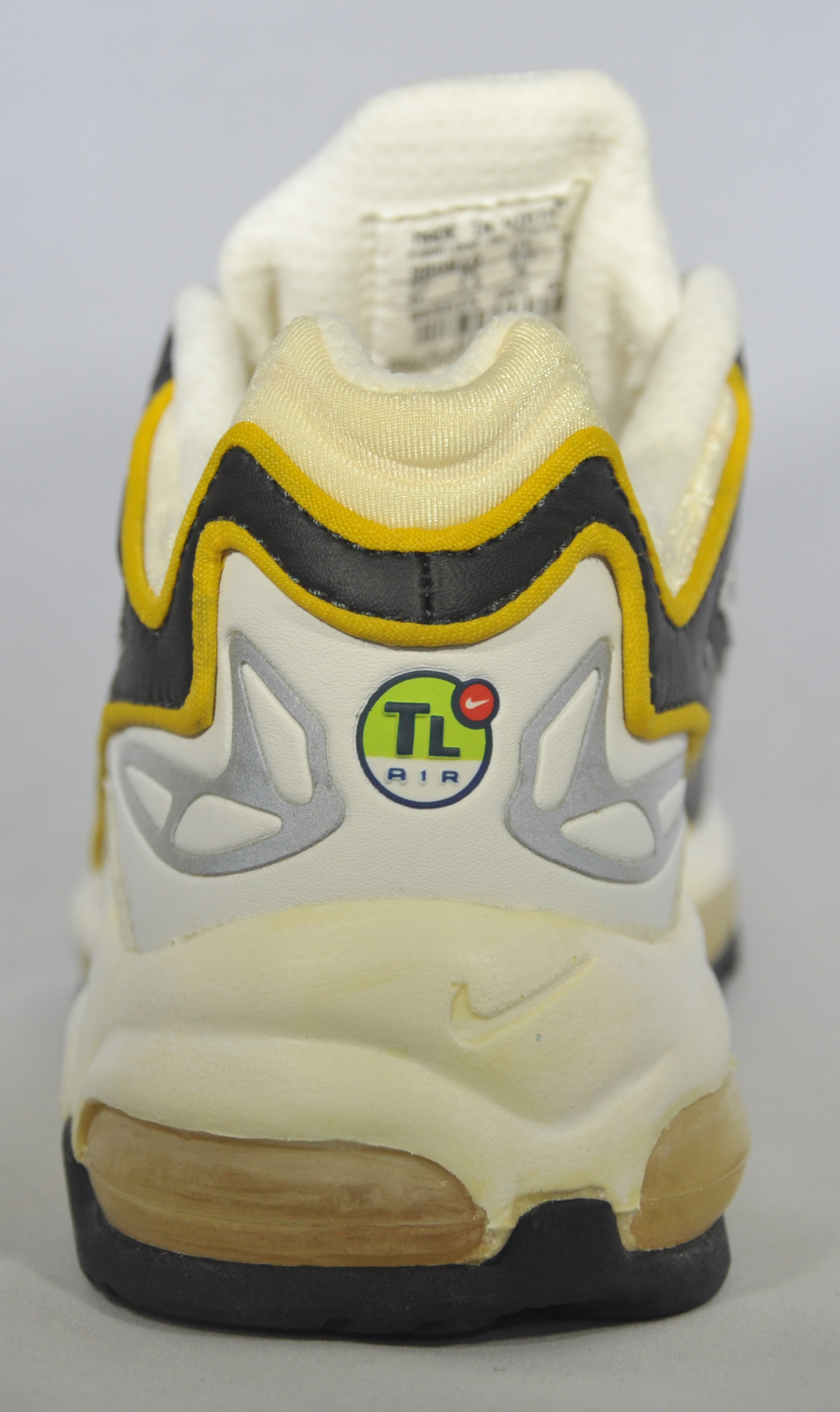 Kids Nike Air Max TL 98 Dk Charcoal / Yellow (Size 4) DS — Roots