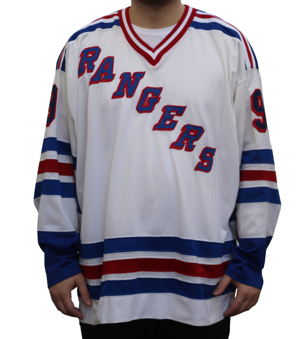 Vintage Starter NY Rangers Baseball Gretzky Jersey