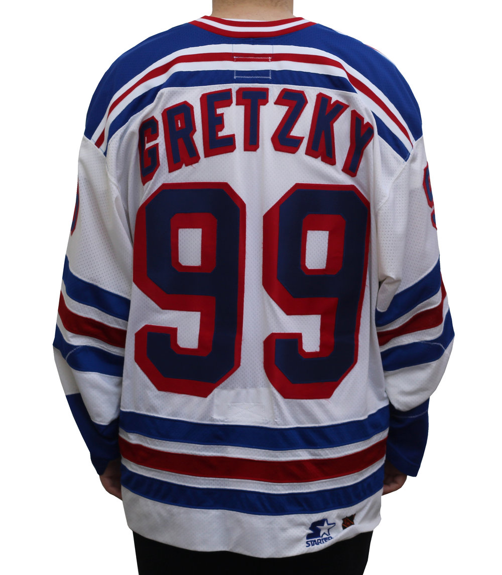 Starter New York Rangers Wayne Gretzky Authentic Home Jersey (Size 54) —  Roots