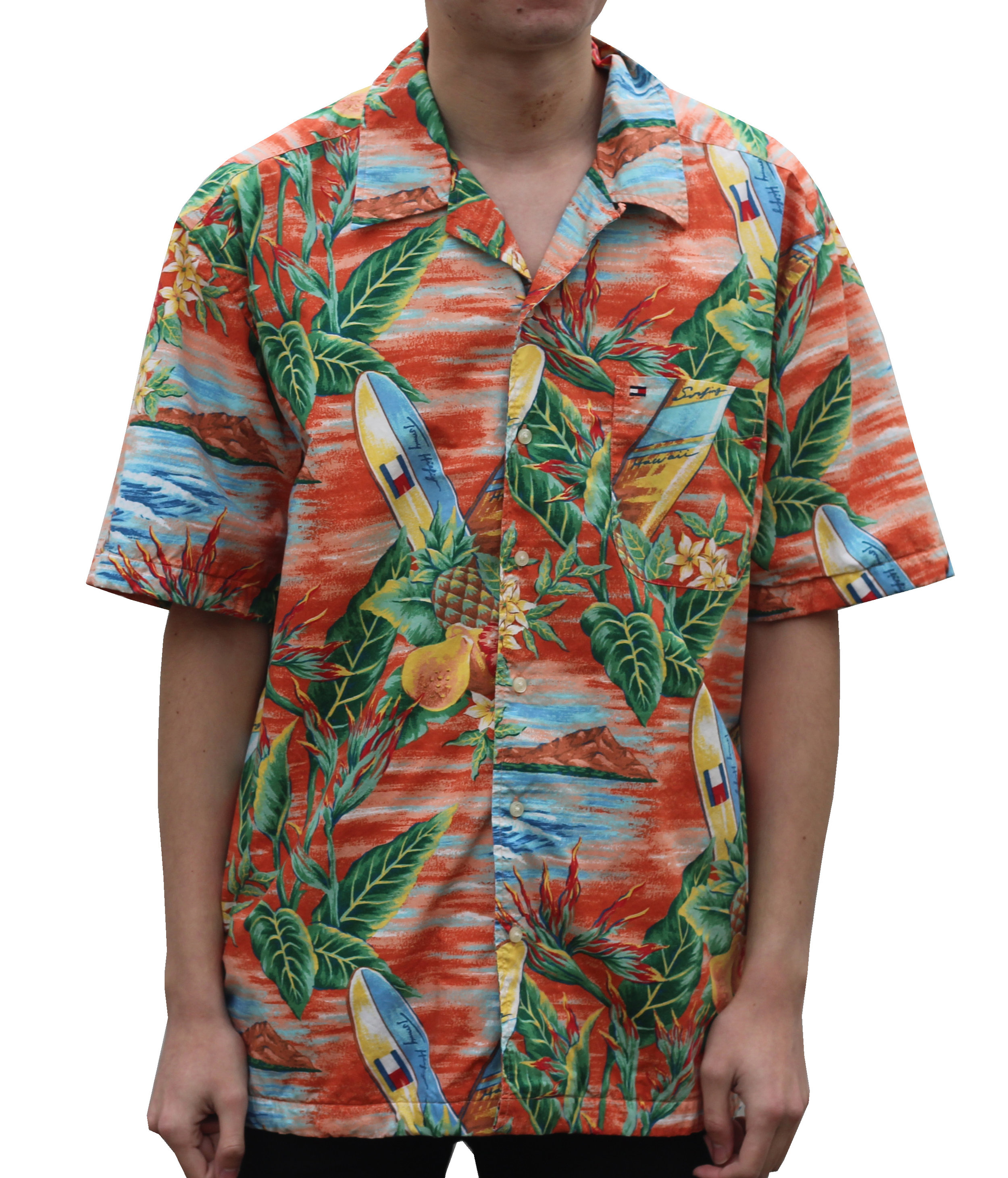 tommy hilfiger beach shirt