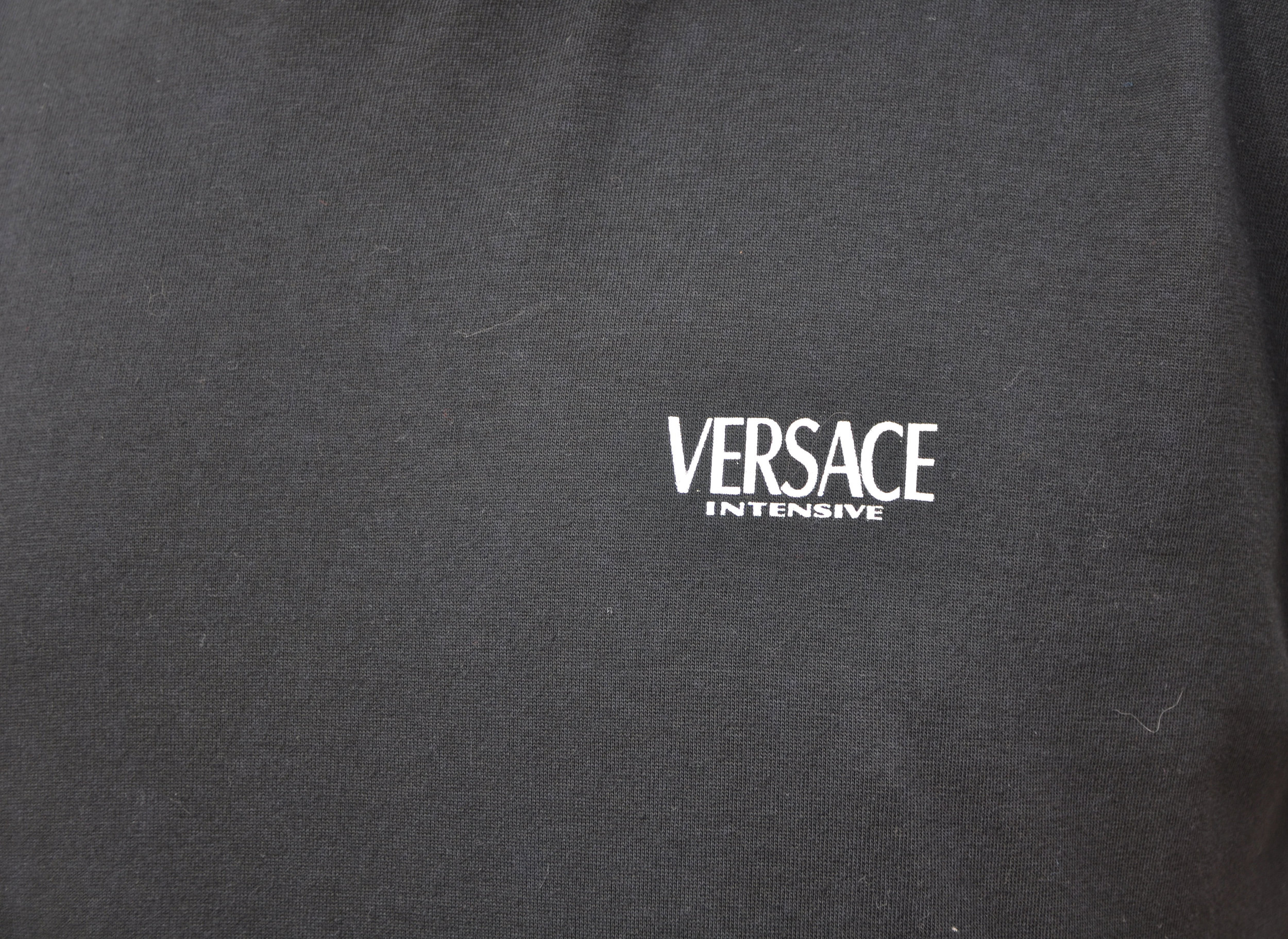 Vintage Versace Intensive Black T-Shirt 