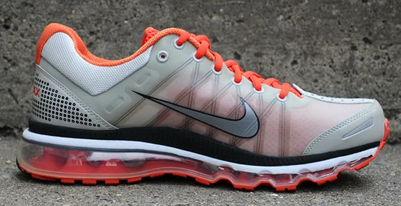 nike air max 9 grey orange