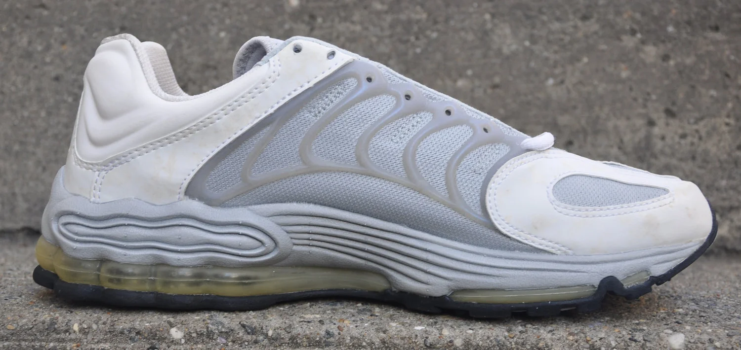 Nike Air Max Tuned White and silver.