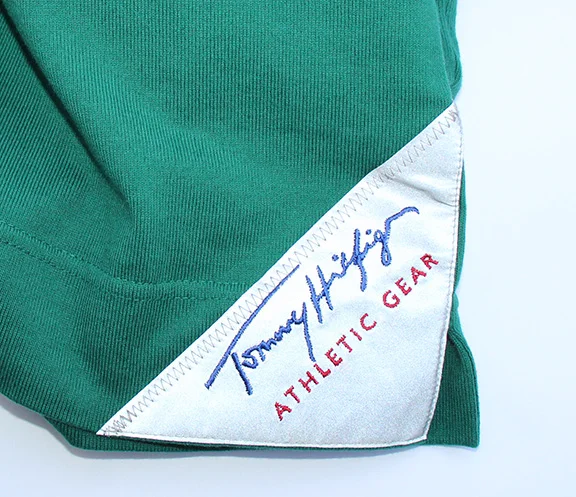 Vintage 90s Tommy Hilfiger Athletic Gear Striped rugby
