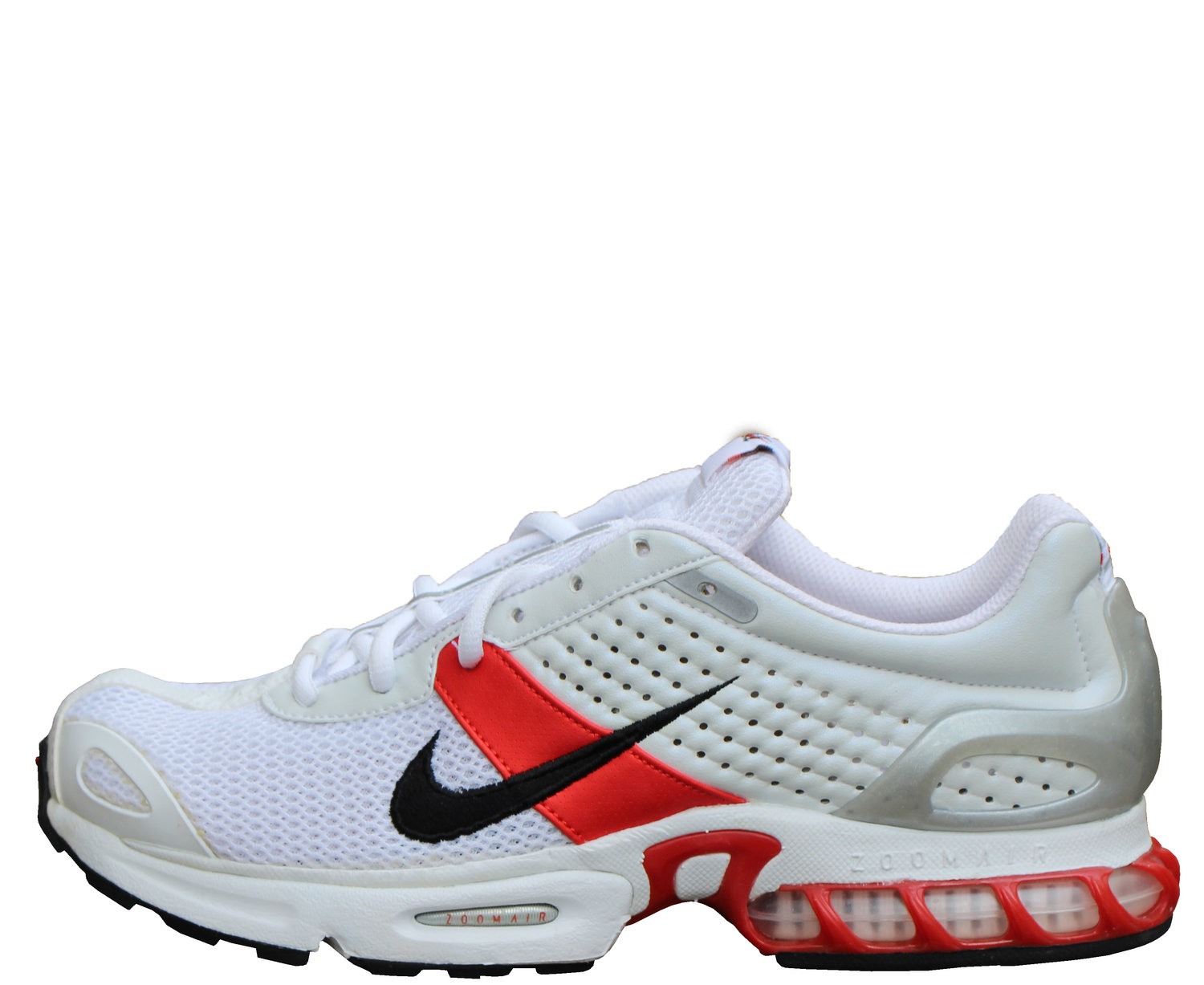 obturador Lectura cuidadosa apasionado Nike Air Zoom Miler White / Black / Red (Size 9) DS — Roots