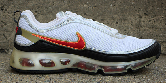 Nike Air Max 360 II white, red, black, tart.