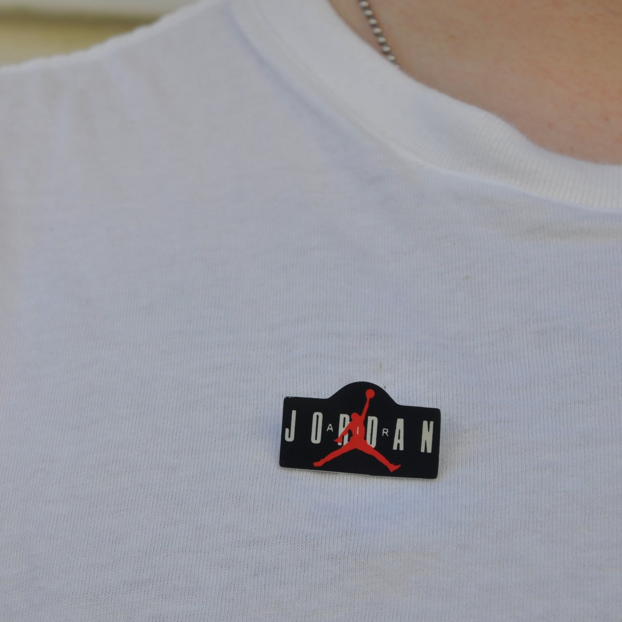 Vintage 1992 Air Jordan VII logo pin