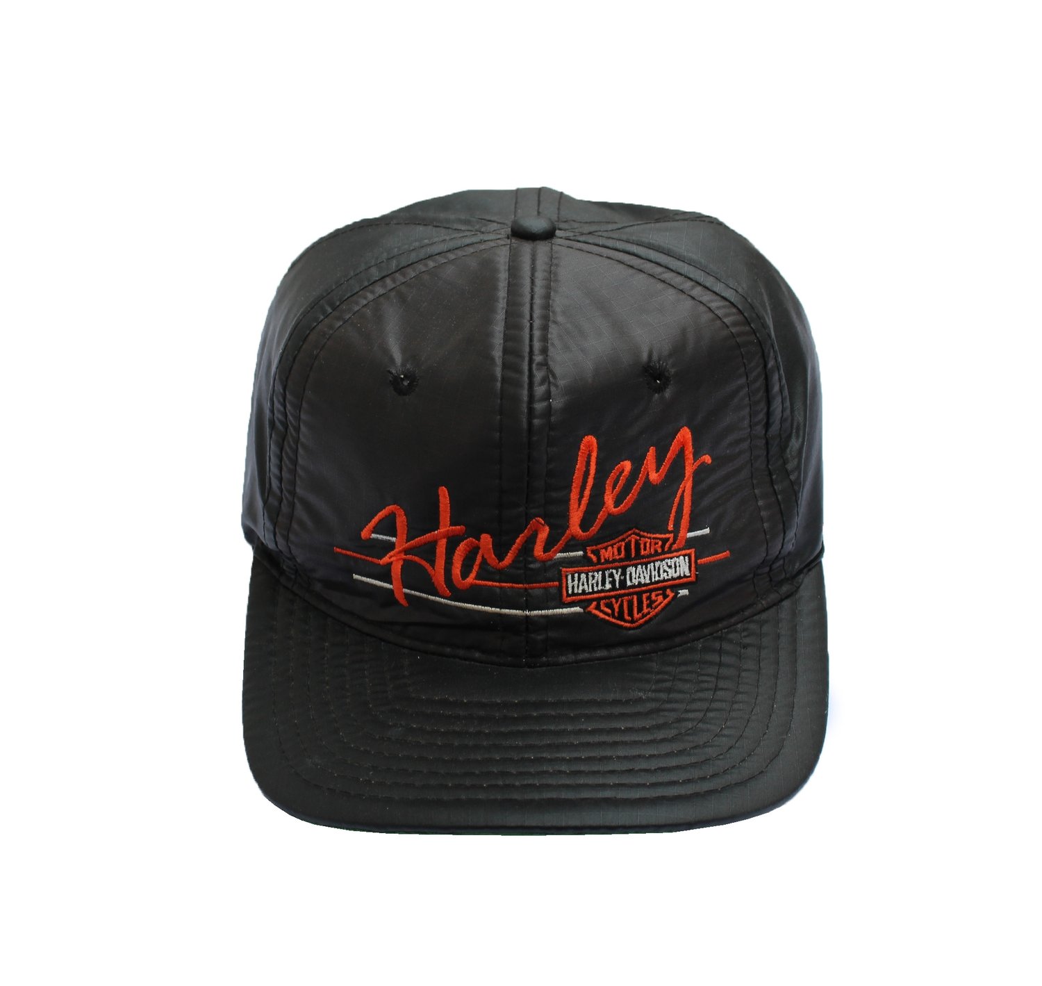 Vintage Harley Davidson Motor Cycle Snapback Hat Roots