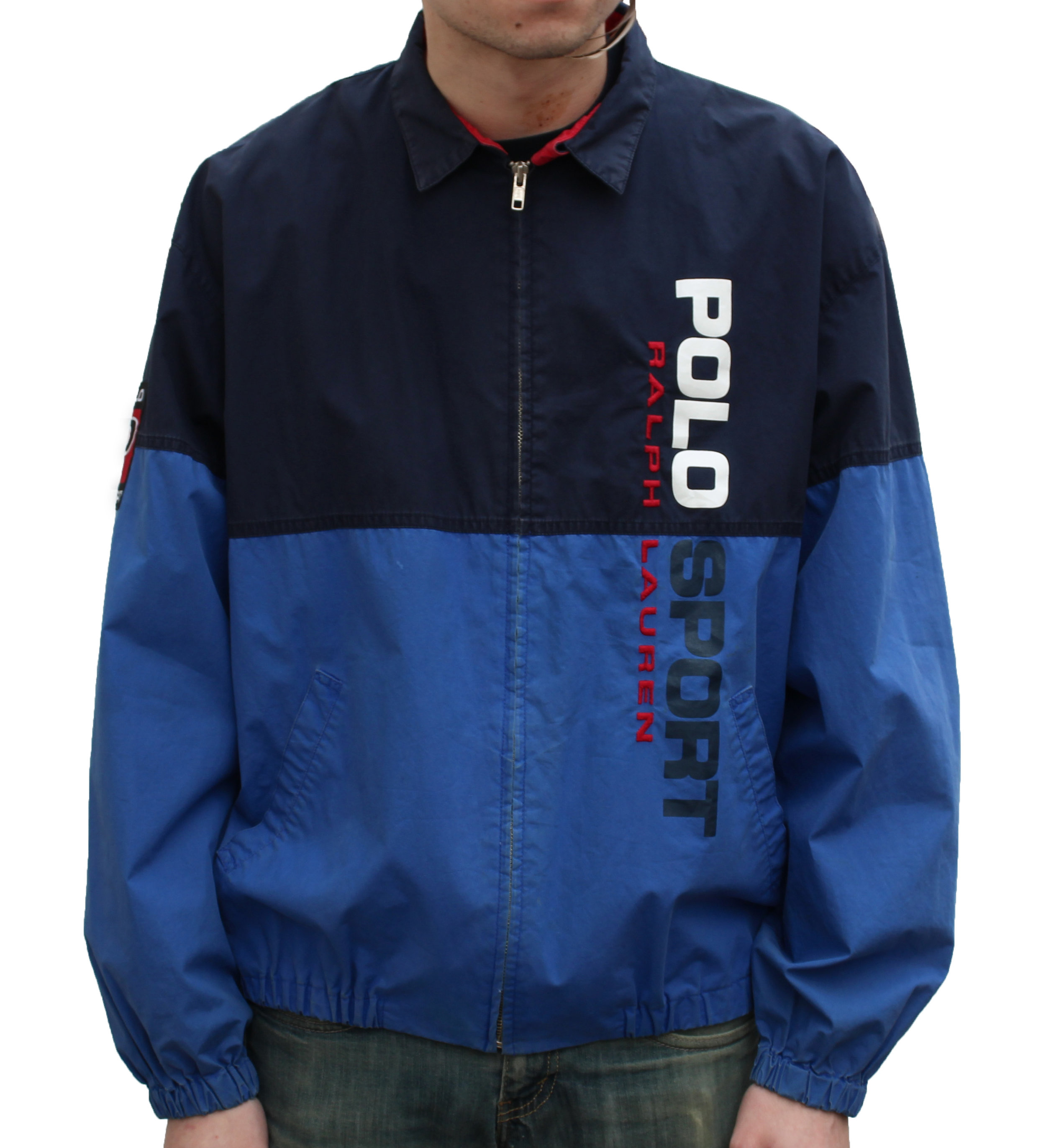 polo sport jacket blue