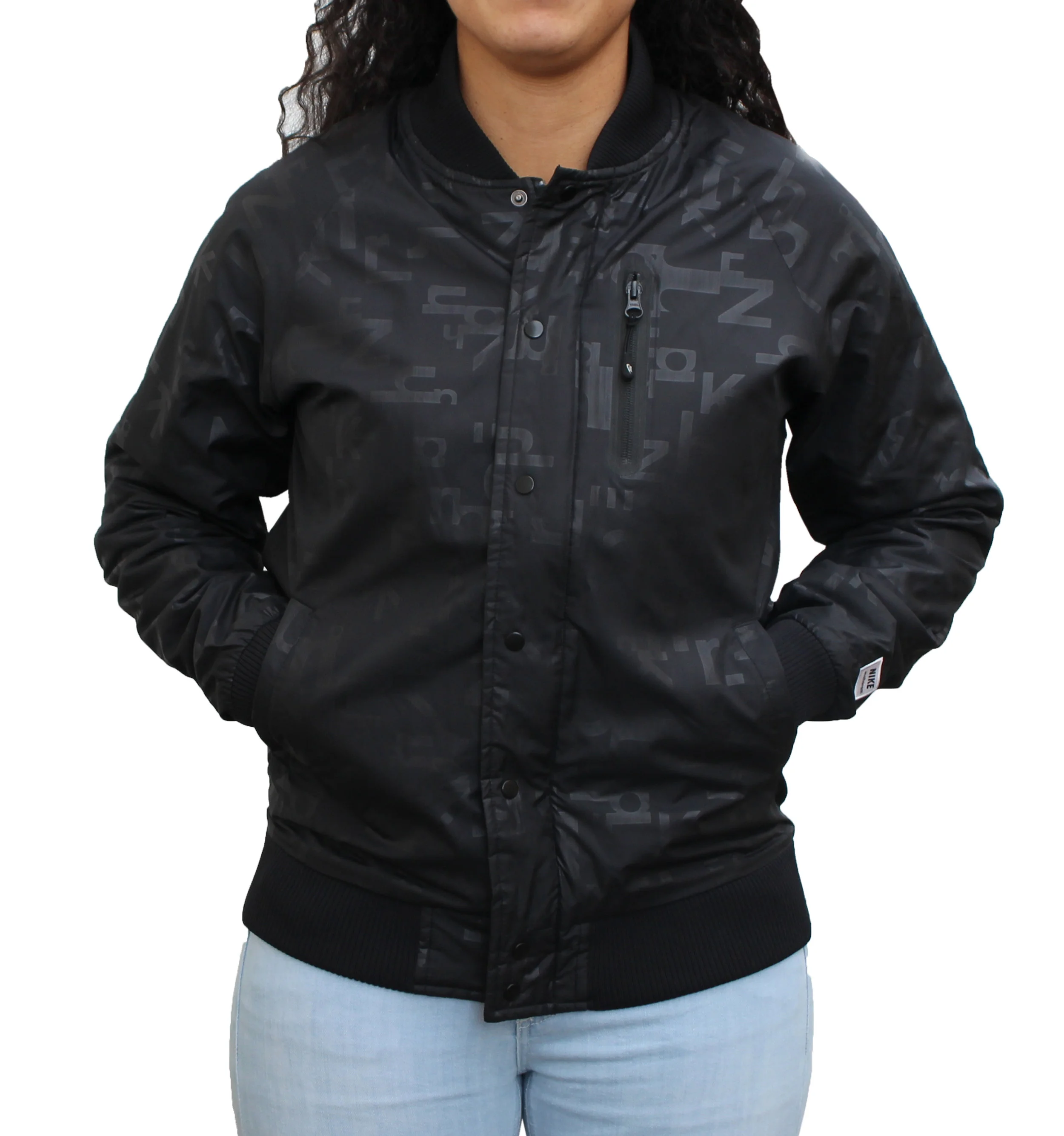nike printed jacket