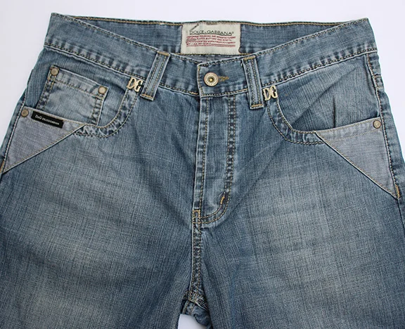 Vintage 90s Dolce & Gabbana Italia light blue Jeans