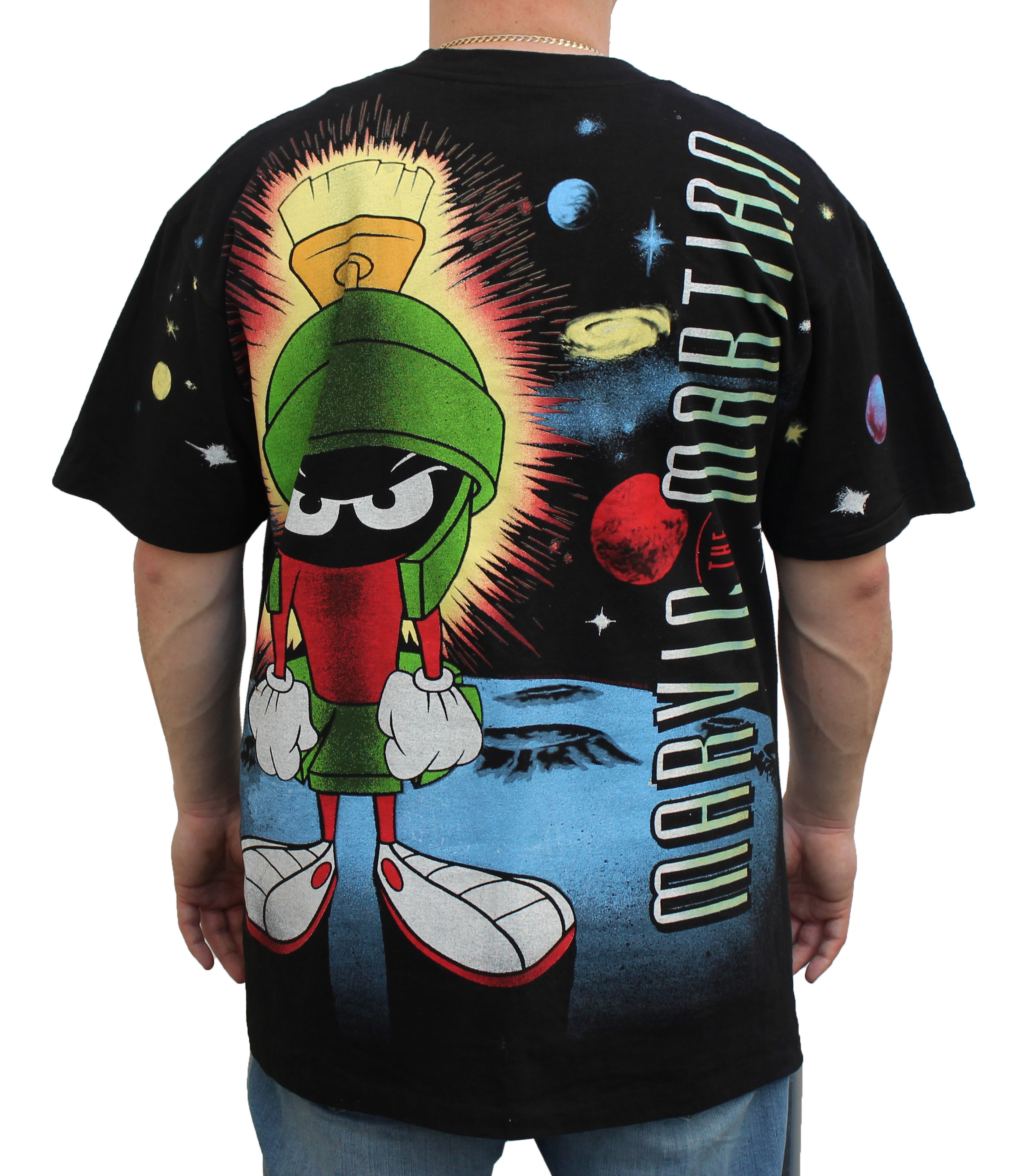 Vintage Marvin The Martian Double Sided T Shirt (Size XL) — Roots