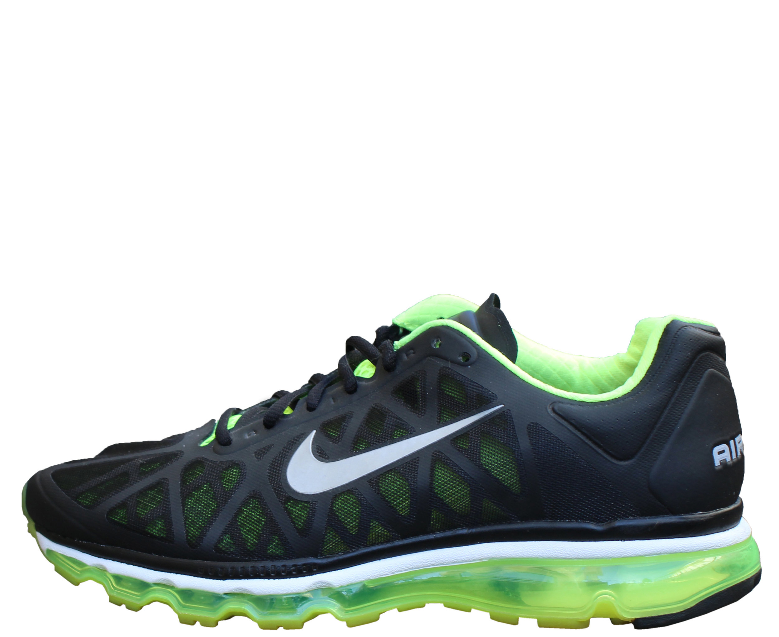 nike black and lime green