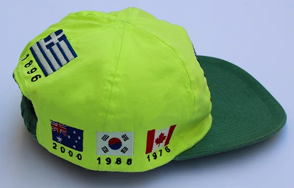 2000 Olympic Reversible embroidered flag hat