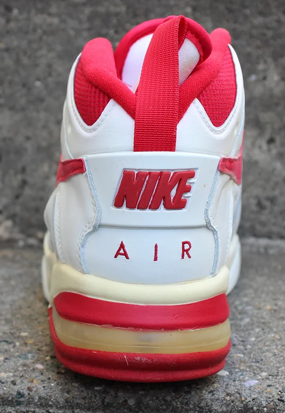 Nike Air Strong Mid white and True Red