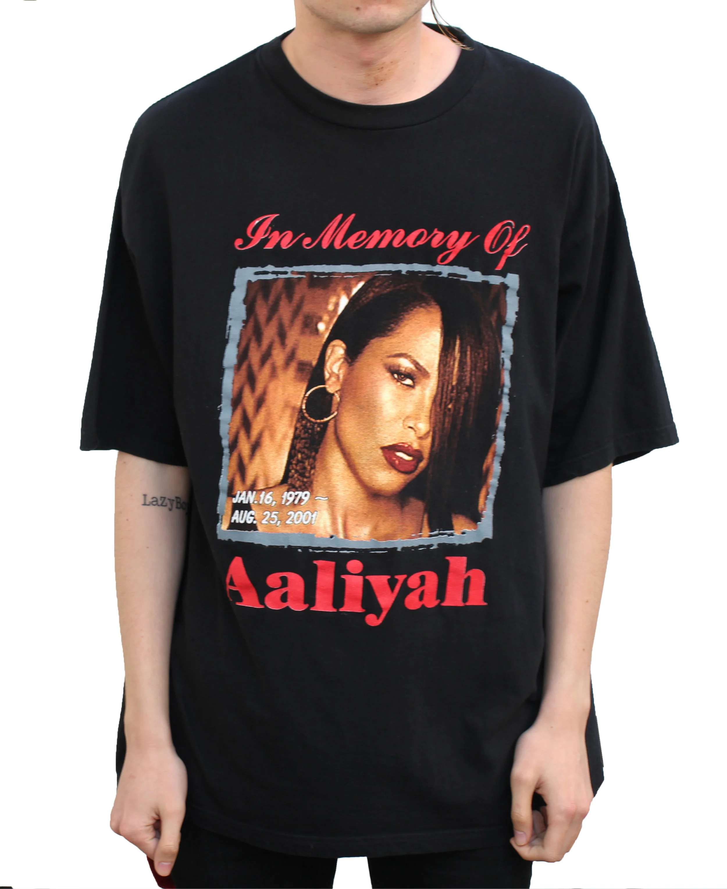 Bootleg In Memory Of Aaliyah t shirt.