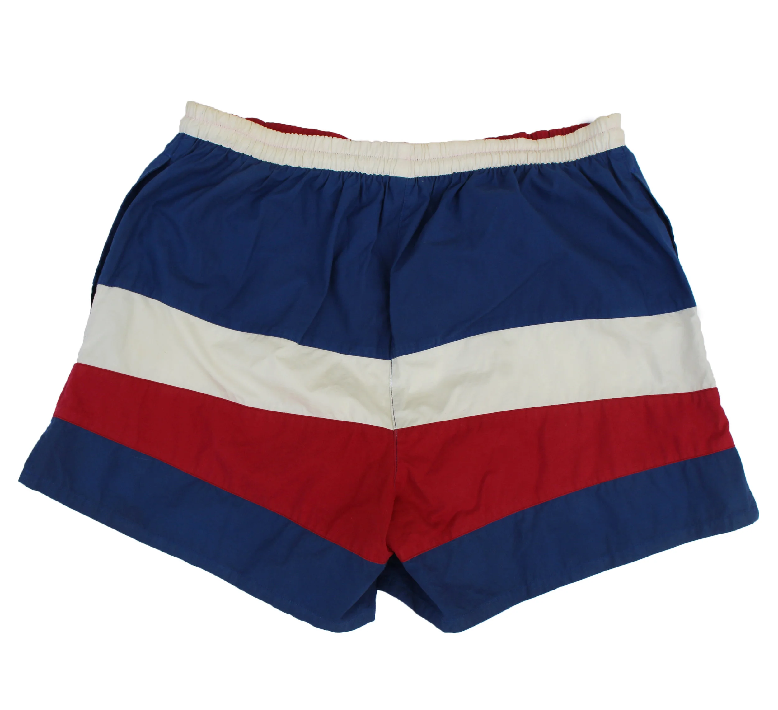 Vintage 90s Polo Sport Striped colorful bathing suit.