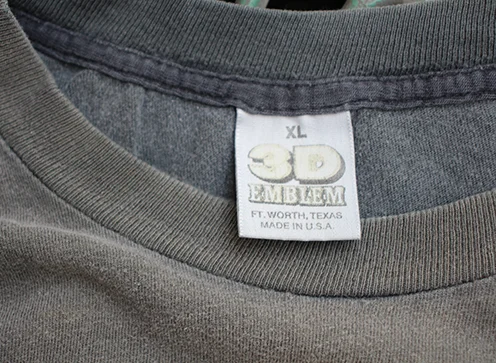 Vintage 3D Emblem Harley Davidson Wild Breed T Shirt.