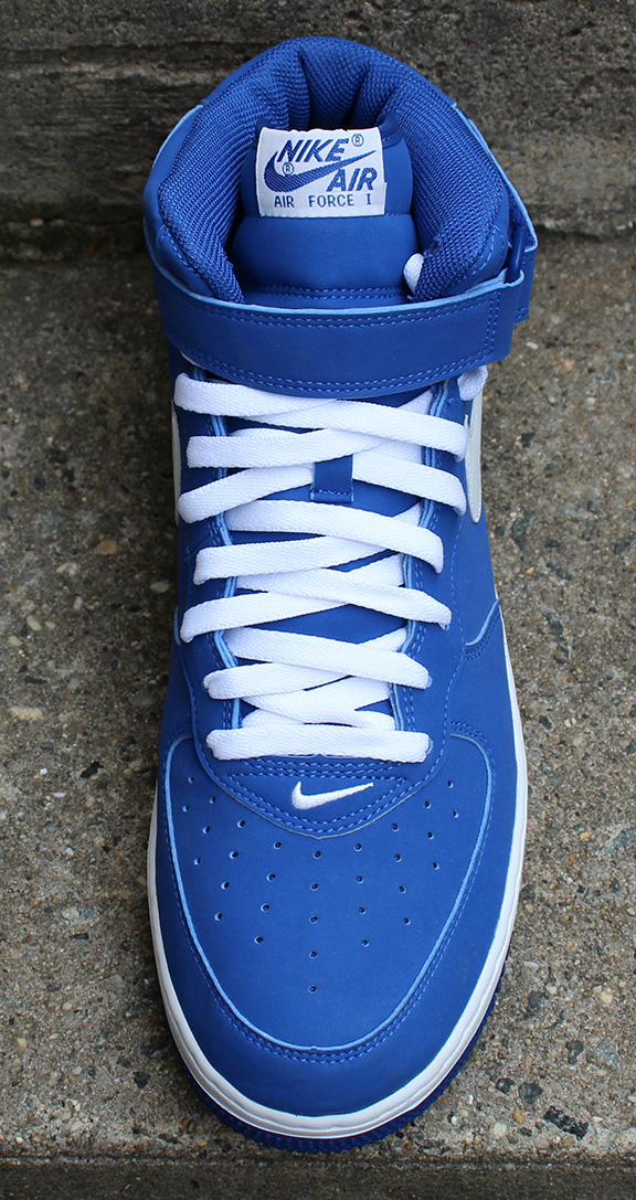 Nike Air Force Mid Sport Royal White (Size 11) DS — RootsBK