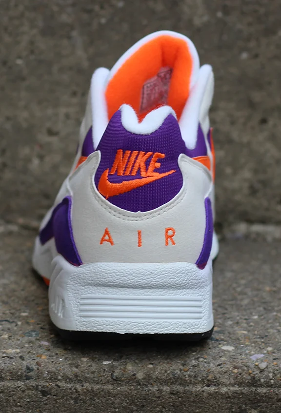Nike Air Icarus Extra white, orange, and purple