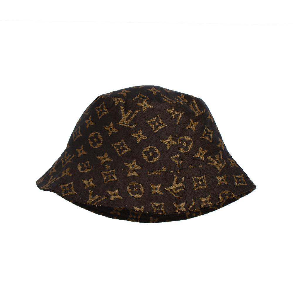 brown lv hat