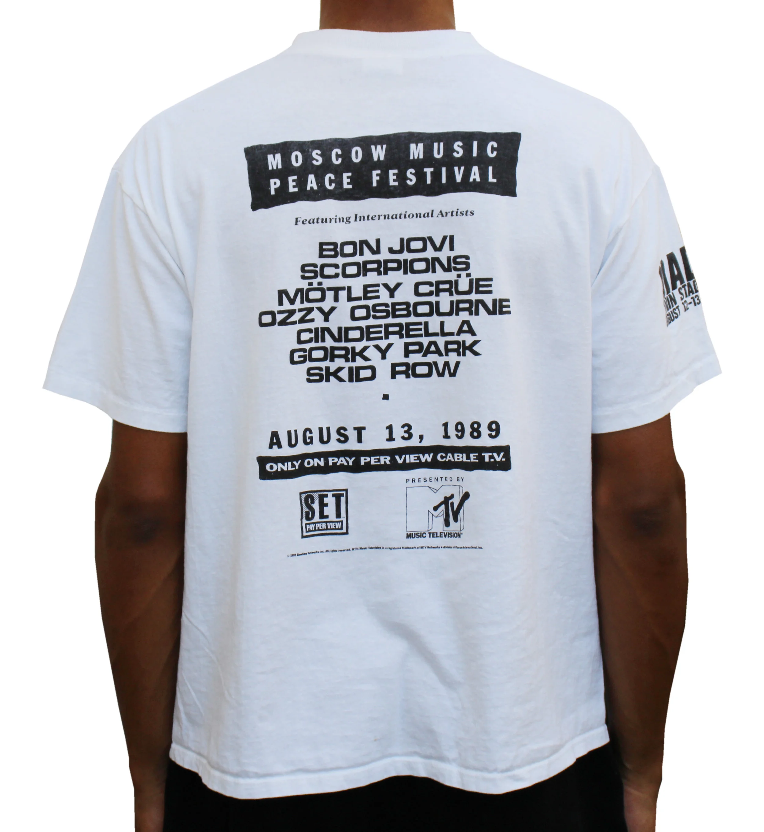 ゴ*ン様 MOSCOW MUSIC PEACE FESTIVAL Tシャツ Bon Jovi Moscow Music 