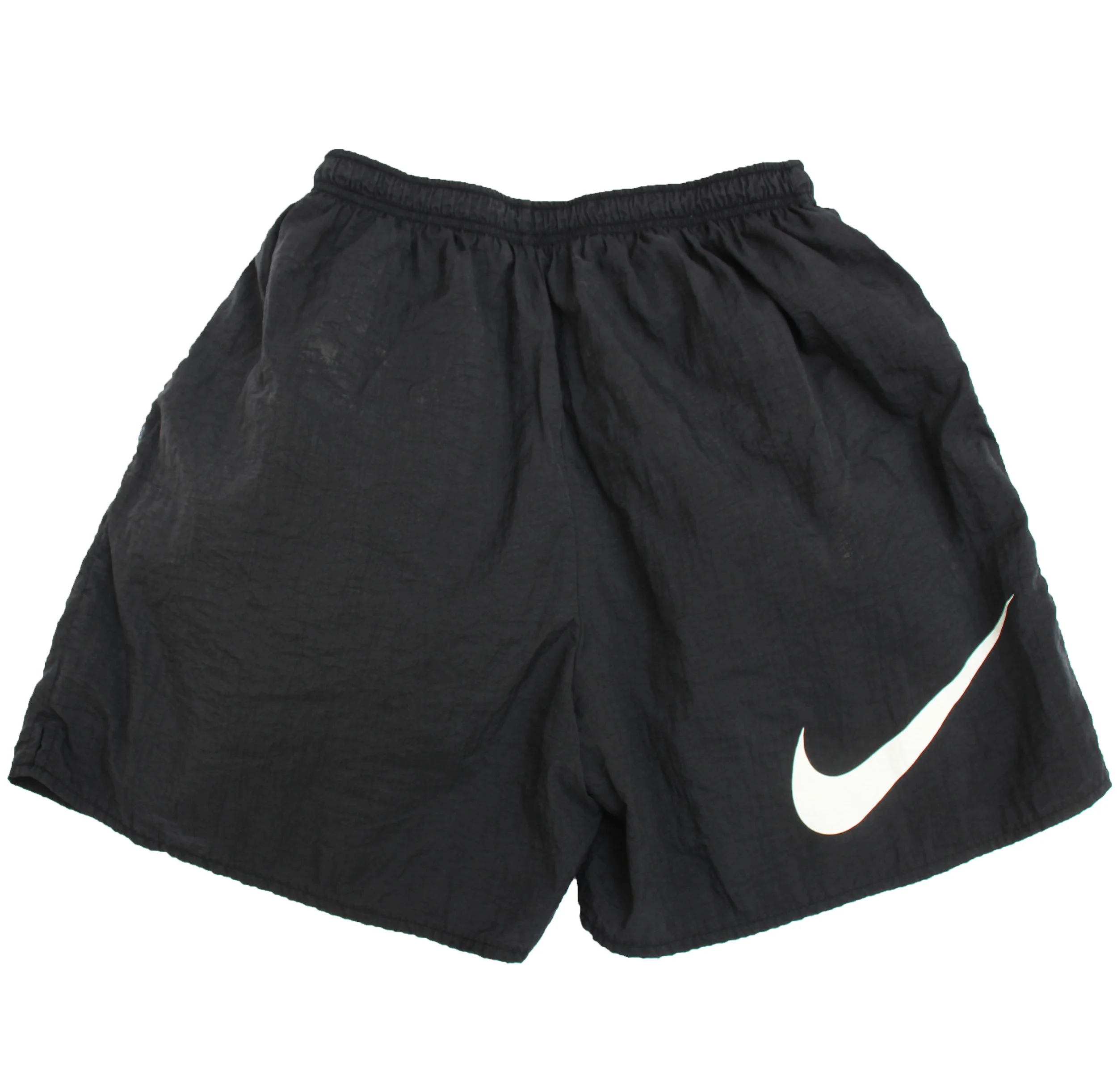 Vintage Nike Swoosh Black / White Bathing Suit.