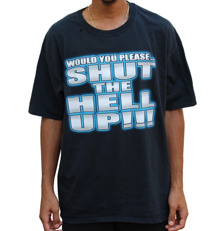 WWF Y2J Jericho Shut The Hell Up t shirt