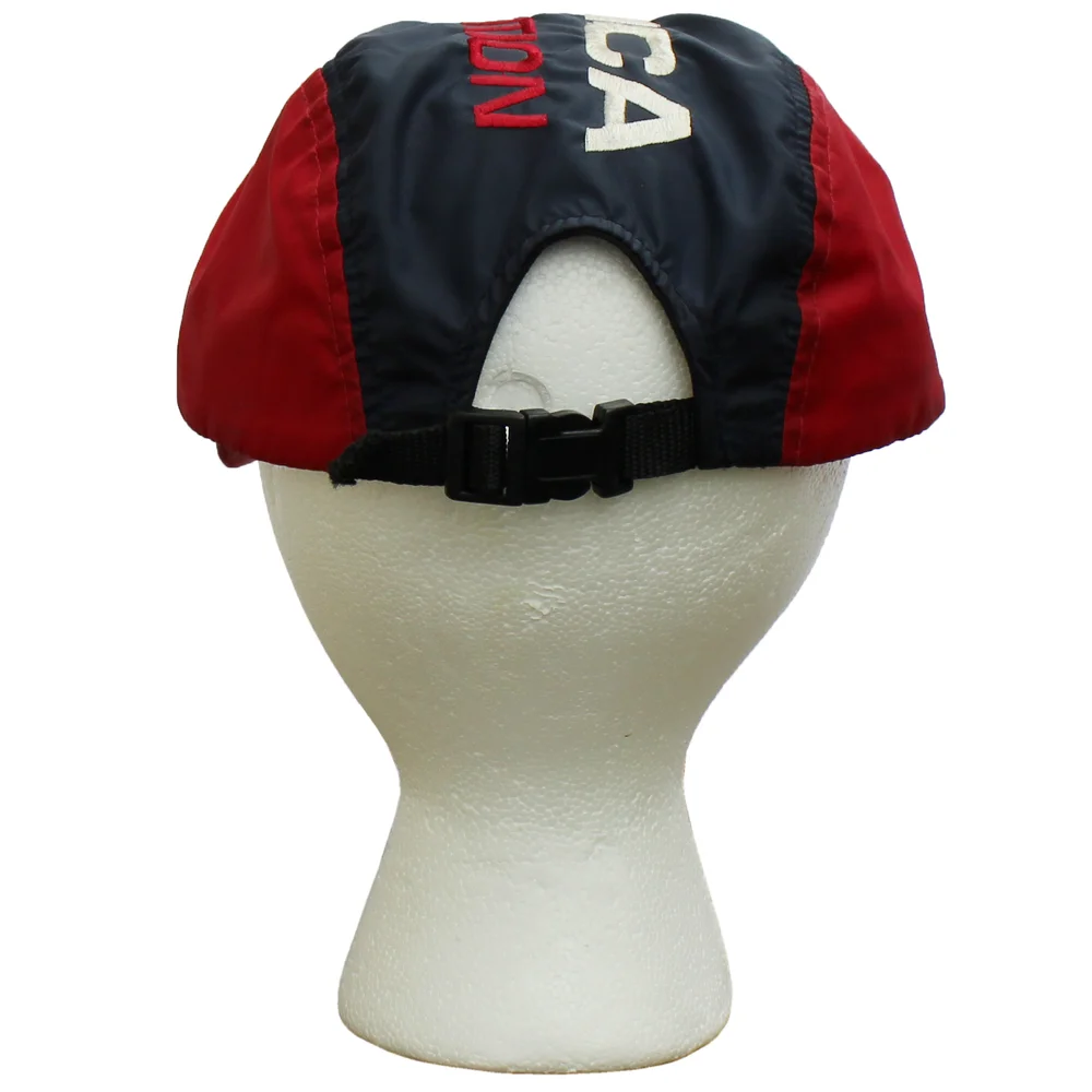 Vintage Nautica Competition Navy / Red Big Spell Out Hat  display picture 2
