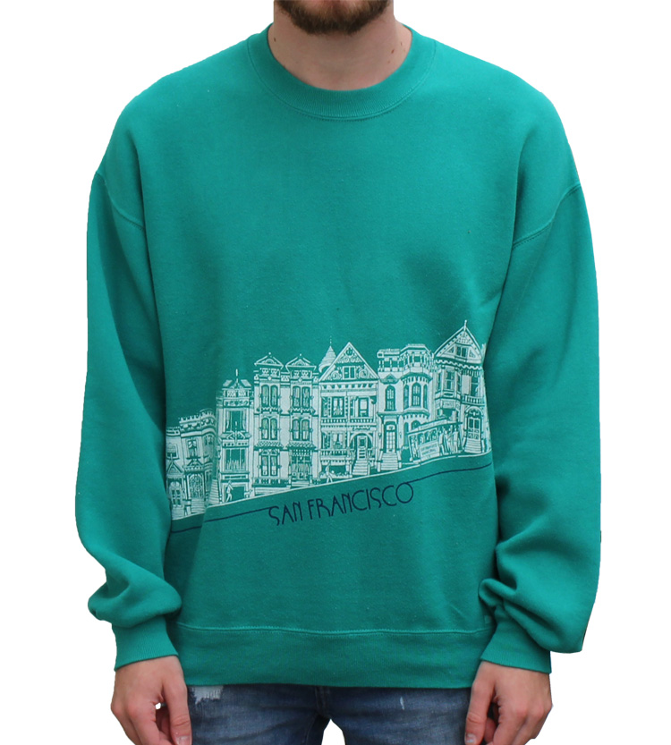 Vintage San Francisco Double Sided Sweatshirt (Size XL) — Roots