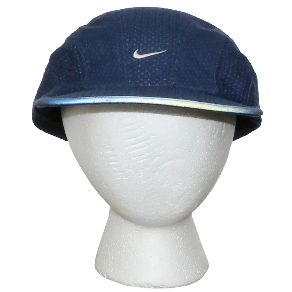 Nike 3m Reflective Hat Vintage Nike Dri-Fit Blue Reflective Mesh