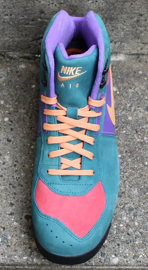 Nike Air Approach Mid Teal Purple Red 311093-381 Mens Sz 11.5 No Box READ Nike Approach | eBay main image 4