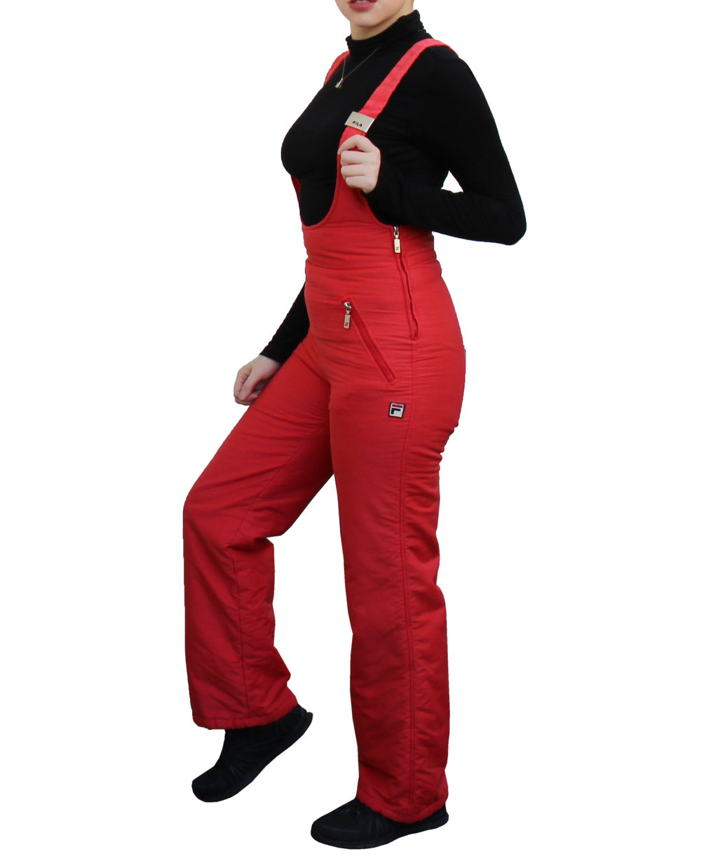 Vintage Fila Red Ski Suit Overalls 6 Women`s 6) —