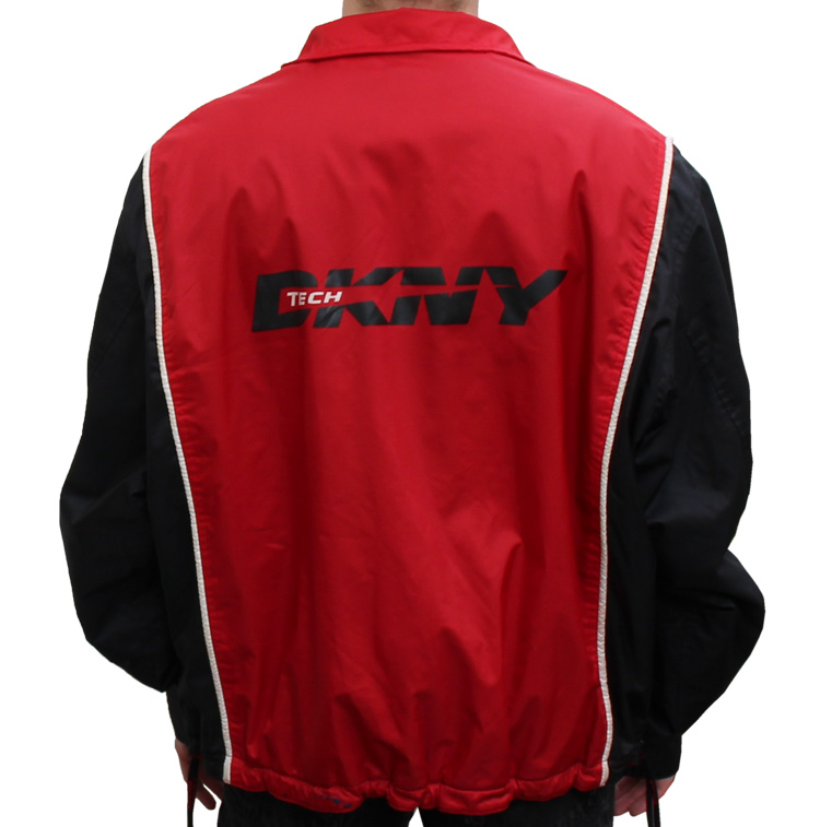 dkny black bomber jacket