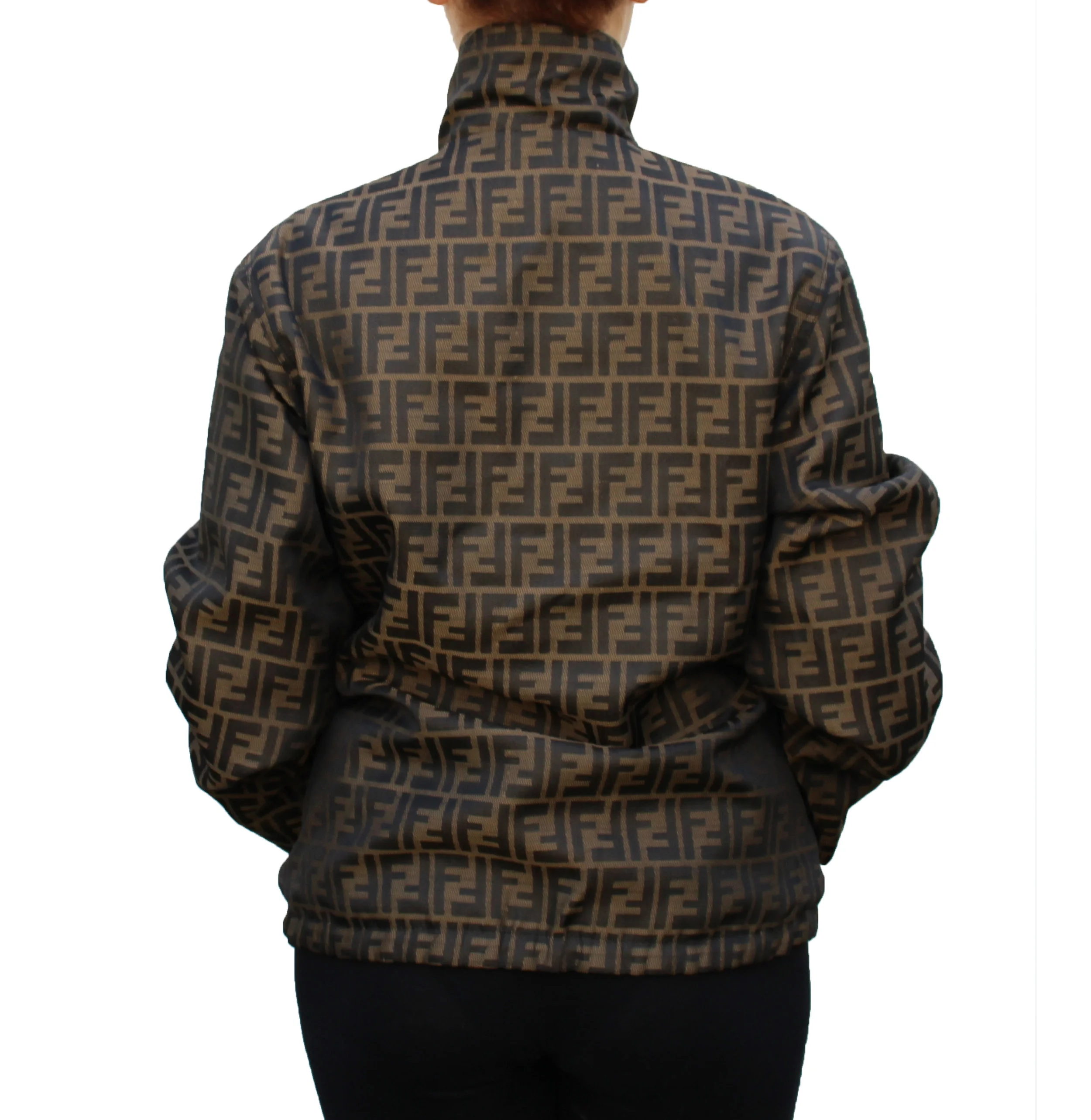 Bootleg Fendi Zucca Print Reversible jacketBootleg Fendi Zucca Print Reversible jacket