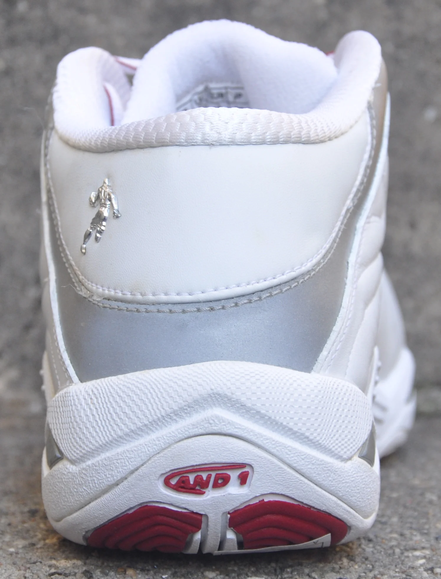 And 1 24 Karat Mid white and red.