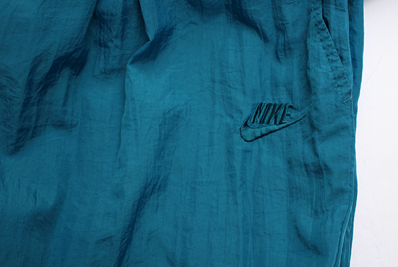Vintage Nike Swoosh Teal Windbreaker Pants (Size XL) NWT — Roots