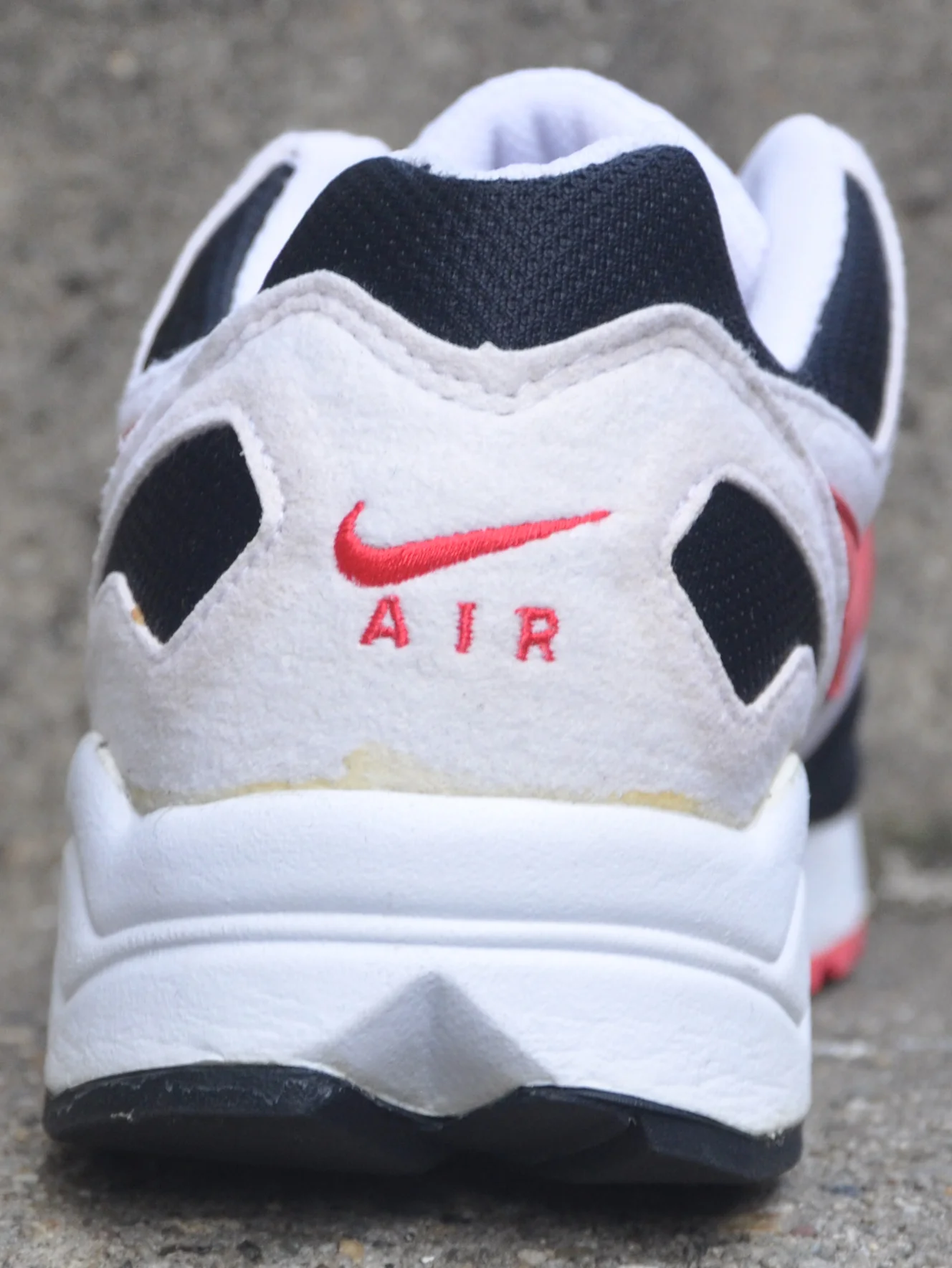 Nike Air Skylon TC 2 white and Infrared.