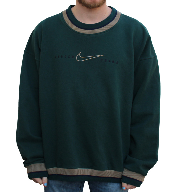 Vintage Nike Sweatshirt Crewneck Size Large Embroidered Swoosh