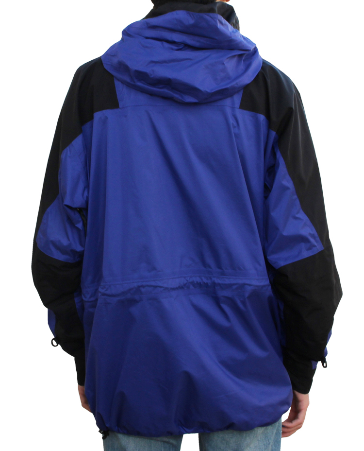 The North Face Mountain Light blue and black Jacket.