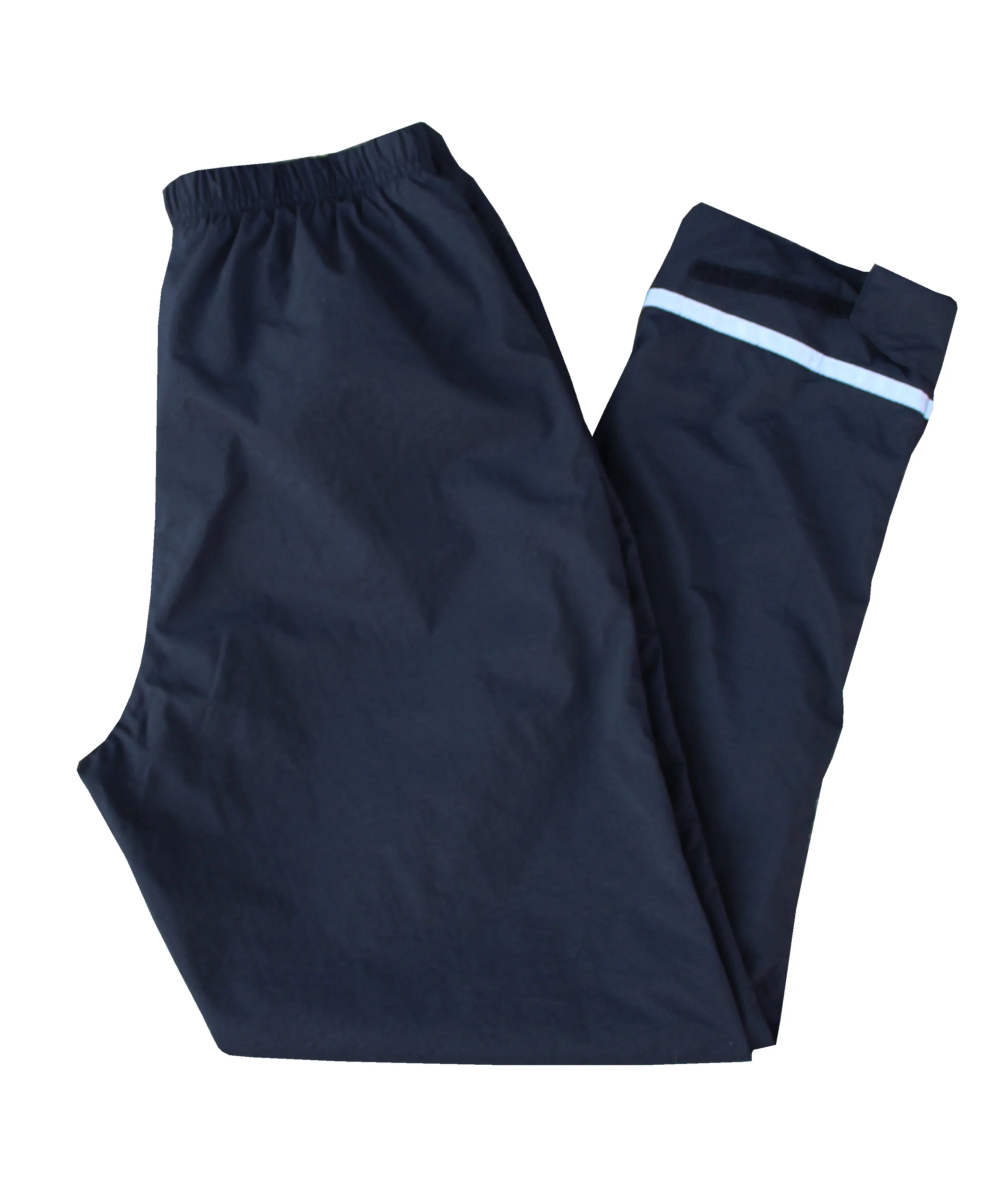 Vintage 90s Nautica black 3M red windbreaker pants.